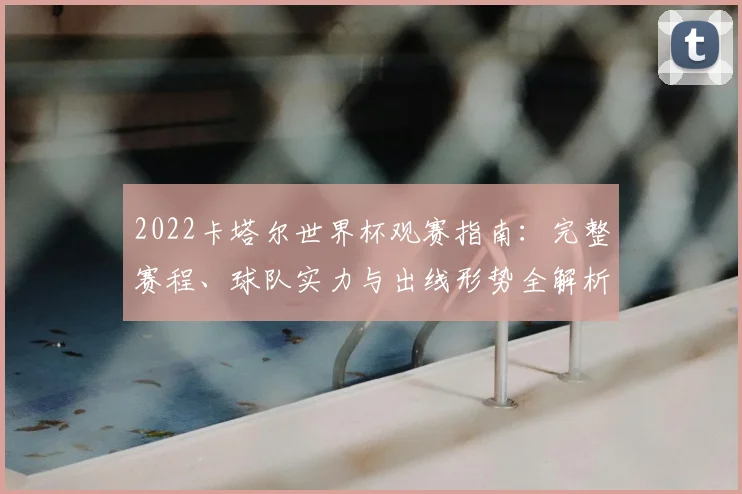 2022卡塔尔世界杯观赛指南：完整赛程、球队实力与出线形势全解析
